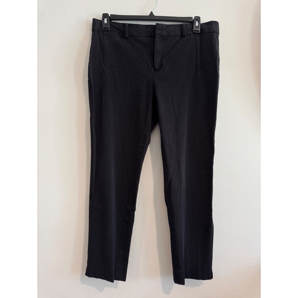 Crown‎ & Ivy Cary Ankle Pants Womens 14 Black Stretch Careerwear
